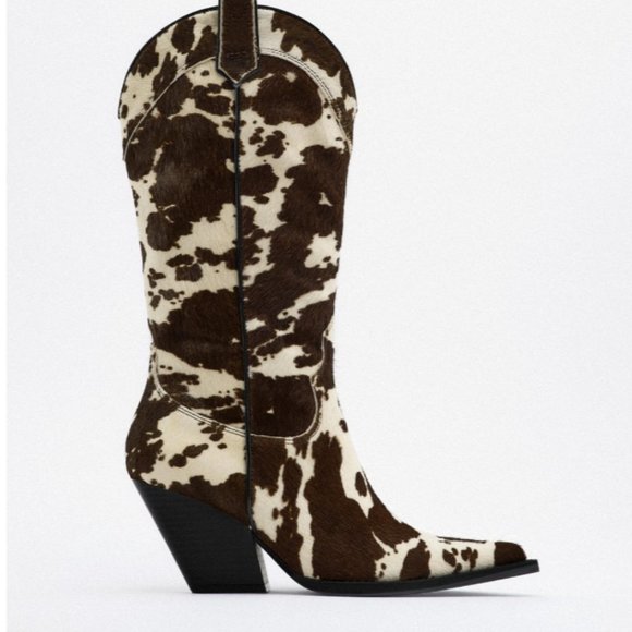 santiags en cuir - Picture 1 of 2